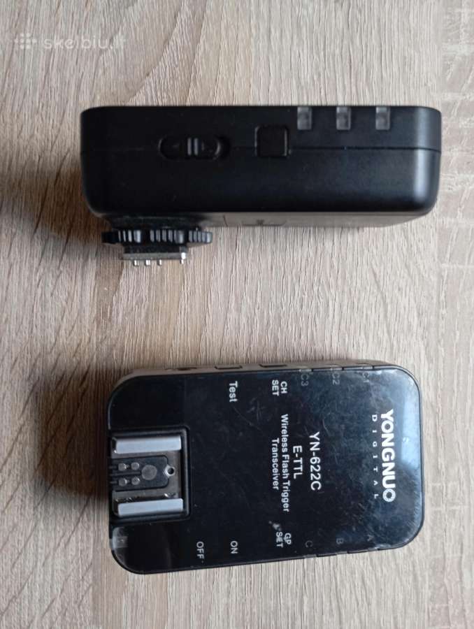 Dviejų Canon skirtų Yongnuo Yn622c - nuotraukos Nr. 2