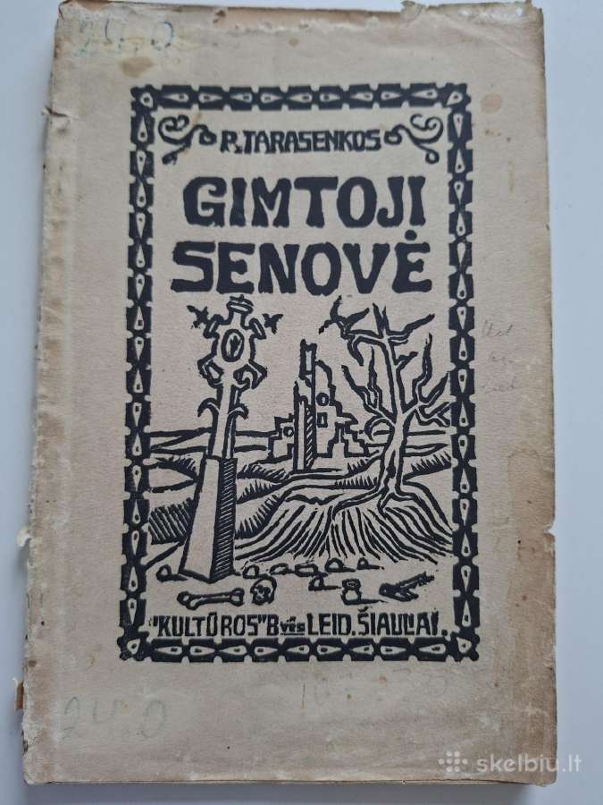 P. Tarasenkos. Gimtoji senovė. 1925 m.