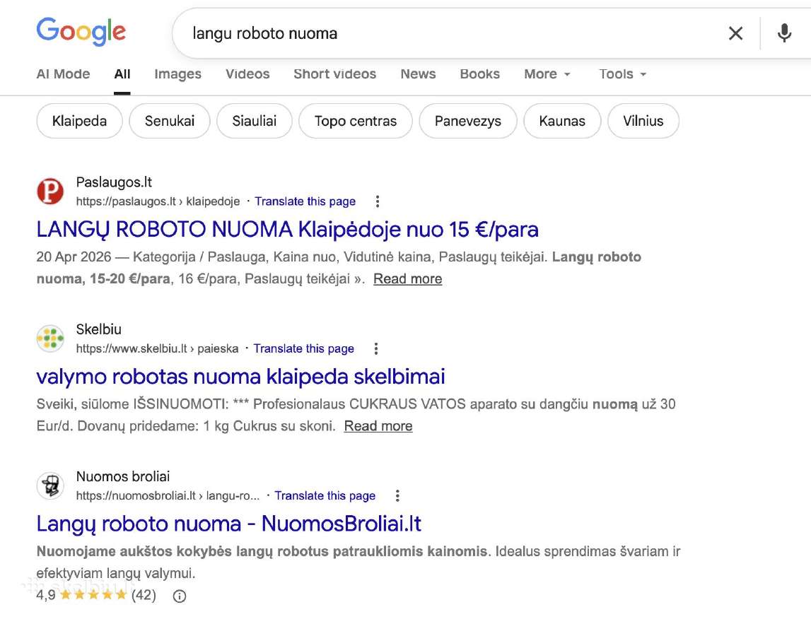 Parduodamas nuomos verslas - nuotraukos Nr. 5