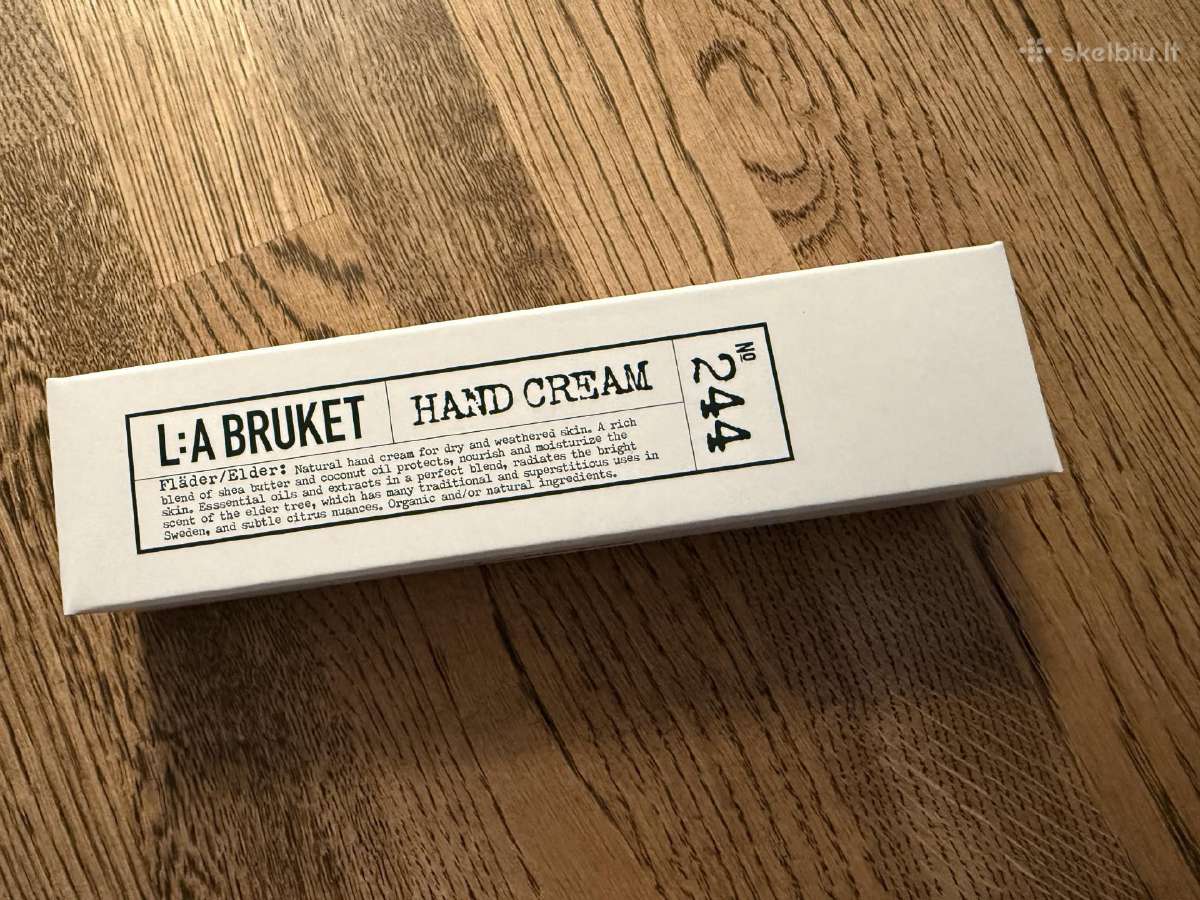 Naujas L:a Bruket rankų kremas - nuotraukos Nr. 6