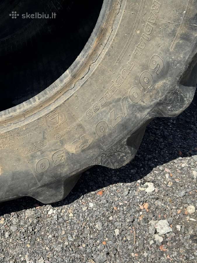 Michelin 600/70r30 padangos - nuotraukos Nr. 5
