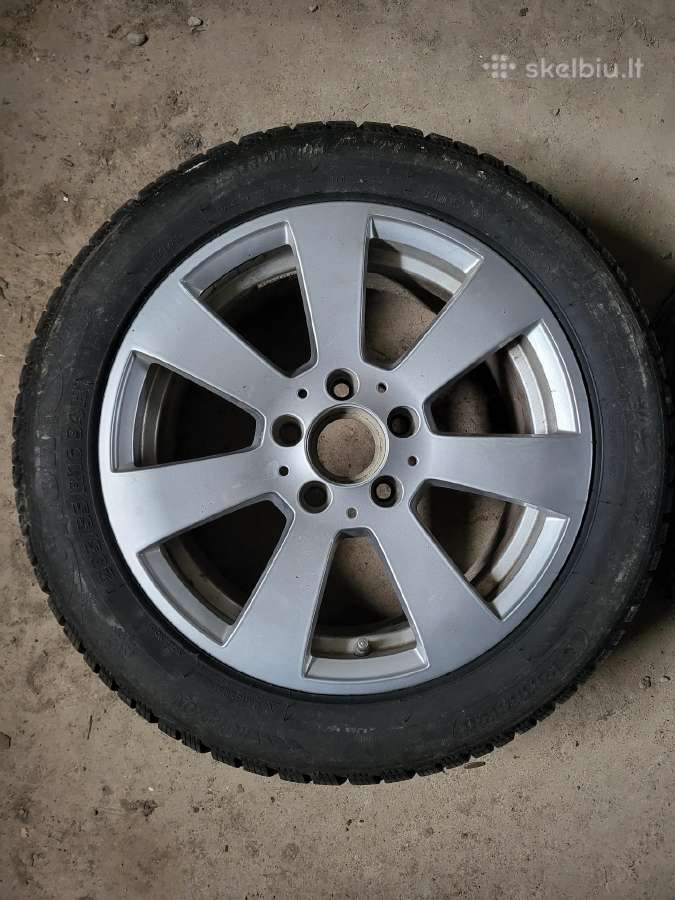 Mercedes R16 ratlankiai su M+s padangom