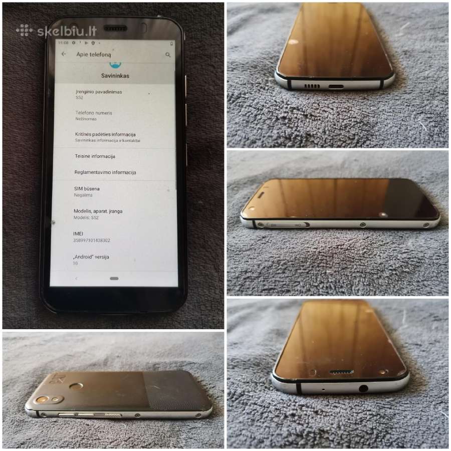 Telefonas "Cat" S52.