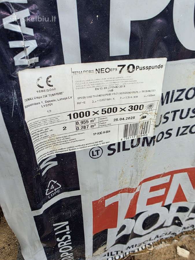Polisterolis Eps 70 frezuotas - nuotraukos Nr. 2