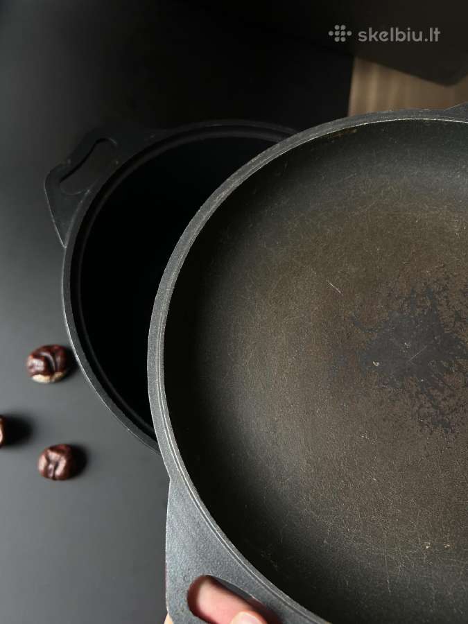 Didelis Kukmara puodas su dangciu, talpa 4l - nuotraukos Nr. 4