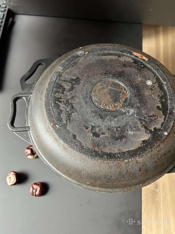 Didelis Kukmara puodas su dangciu, talpa 4l - nuotraukos Nr. 5