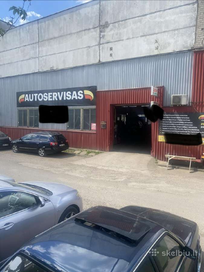 Parduodamas autoserviso verslas Vilniuje