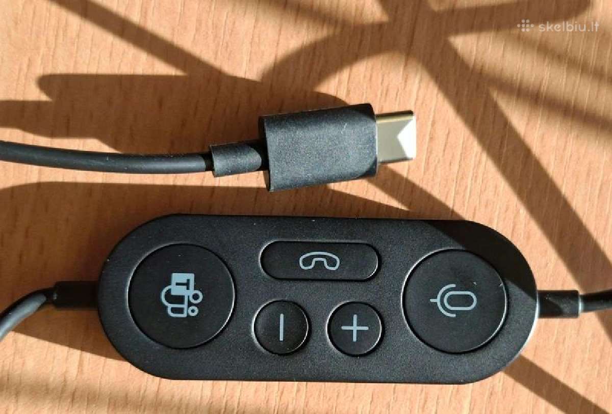 Microsoft Usb Headset (Teams) ausinės su mikrofonu - nuotraukos Nr. 6