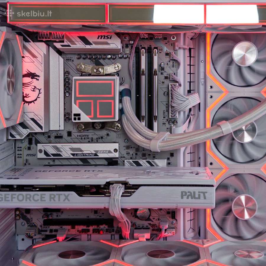 Ryzen 7 7800x3d B850 32gb 1tb Rtx 5070 12gb - nuotraukos Nr. 2