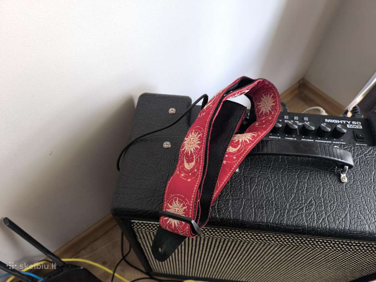 Gitaros diržas medžiaginis