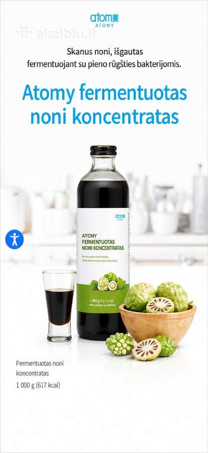 Fermentuotas Noni gėrimas