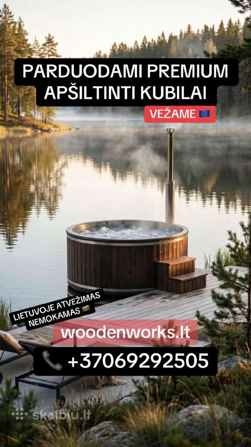 Parduodami kubilai - akcija šią savaitę