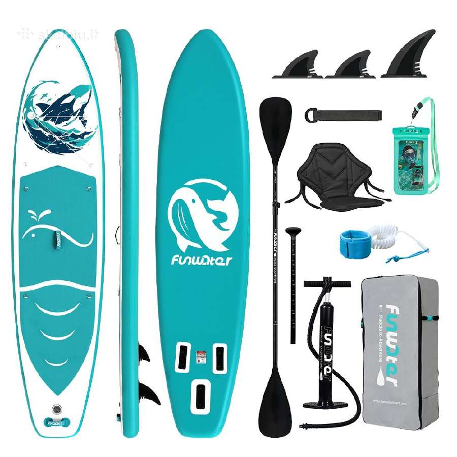 Pripučiamos irklentės Sup Paddle board Funwater - nuotraukos Nr. 6