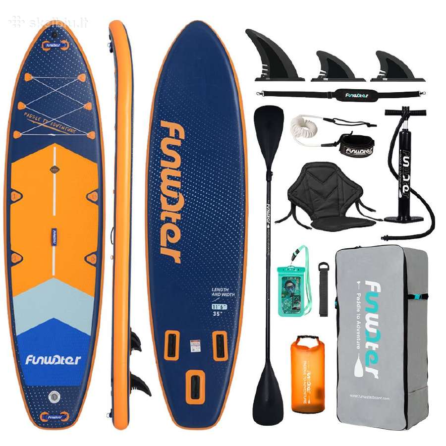 Pripučiamos irklentės Sup Paddle board Funwater - nuotraukos Nr. 8