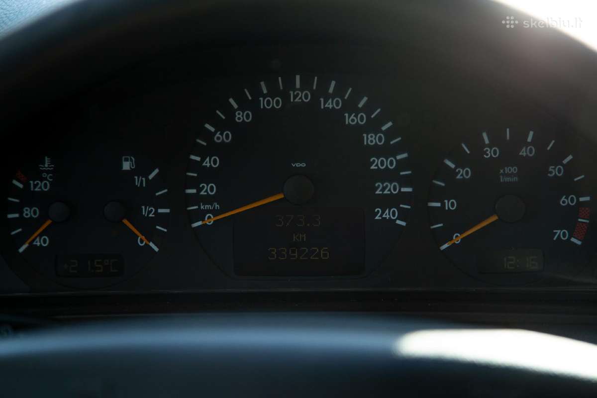 Mercedes-benz E200, 1999m, universalas - nuotraukos Nr. 6