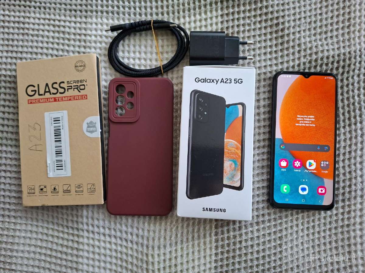 Samsung Galaxy A23 5G + 4 dovanos