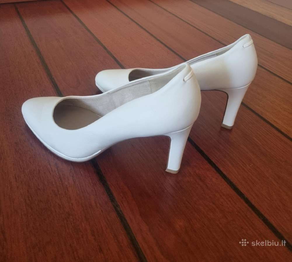 Parduodu baltus aukštakulnius (39 dydžio)