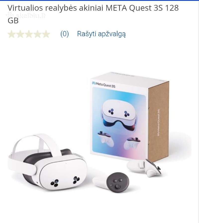 Virtualios realybės akiniai Meta queat 3s 128