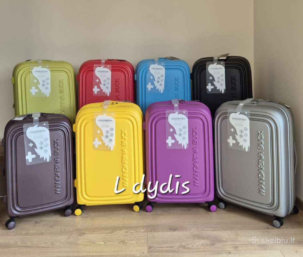 Mandarina Duck L dydžio lagaminai, komplektai