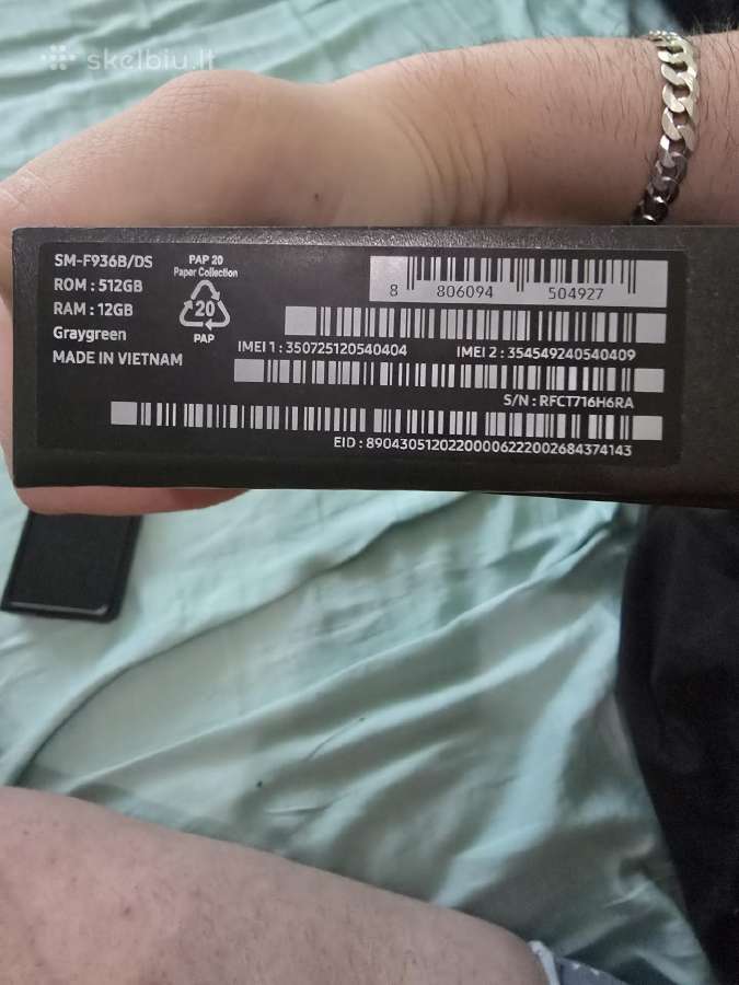 Samsung z fold 4 - nuotraukos Nr. 8
