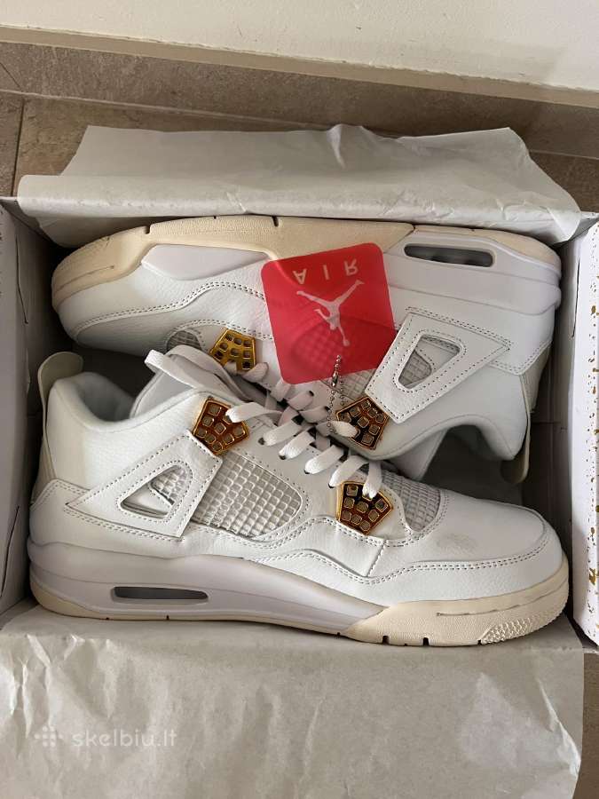 Jordan 4 retro metalic gold - nuotraukos Nr. 4