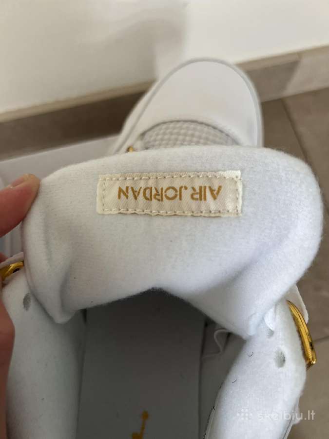 Jordan 4 retro metalic gold - nuotraukos Nr. 12