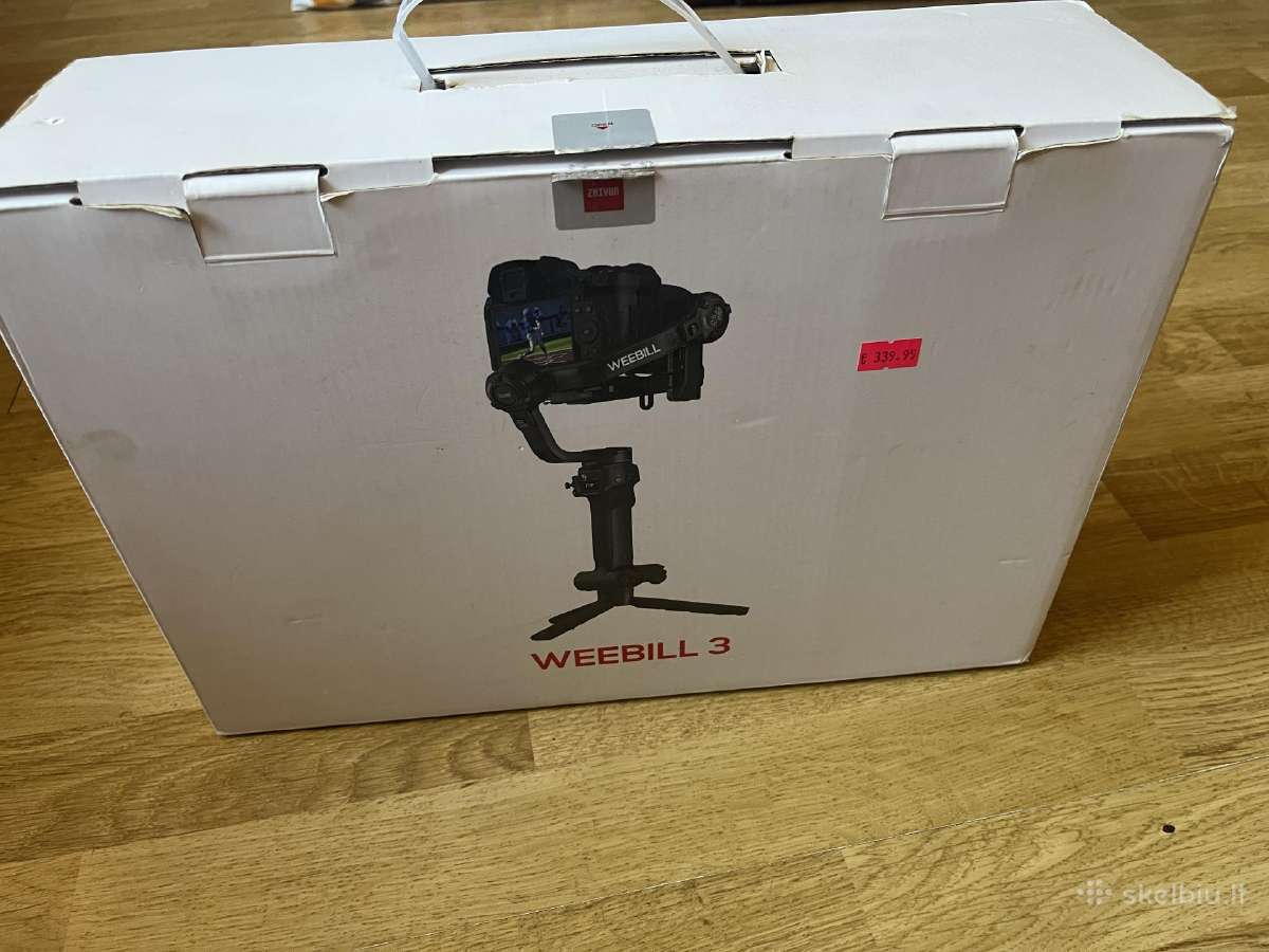 Stabilizatorius Weebll 3 Zhiyun - nuotraukos Nr. 2