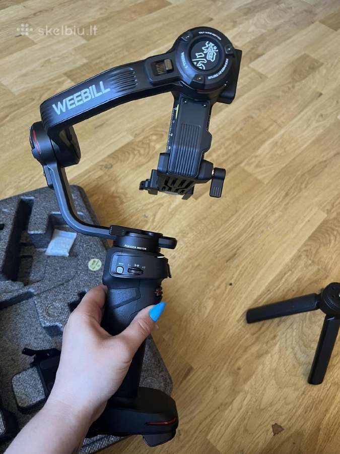 Stabilizatorius Weebll 3 Zhiyun - nuotraukos Nr. 8