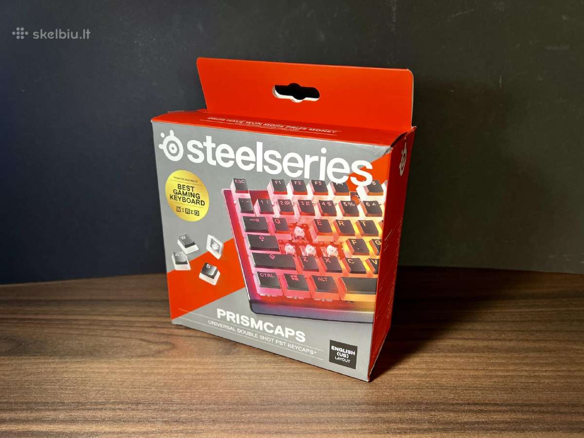 Steelseries Prismcaps Juodi