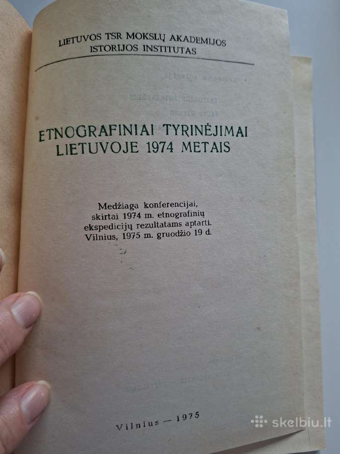 Etnografiniai tyrinėjimai Lietuvoje 1974 metais - nuotraukos Nr. 2