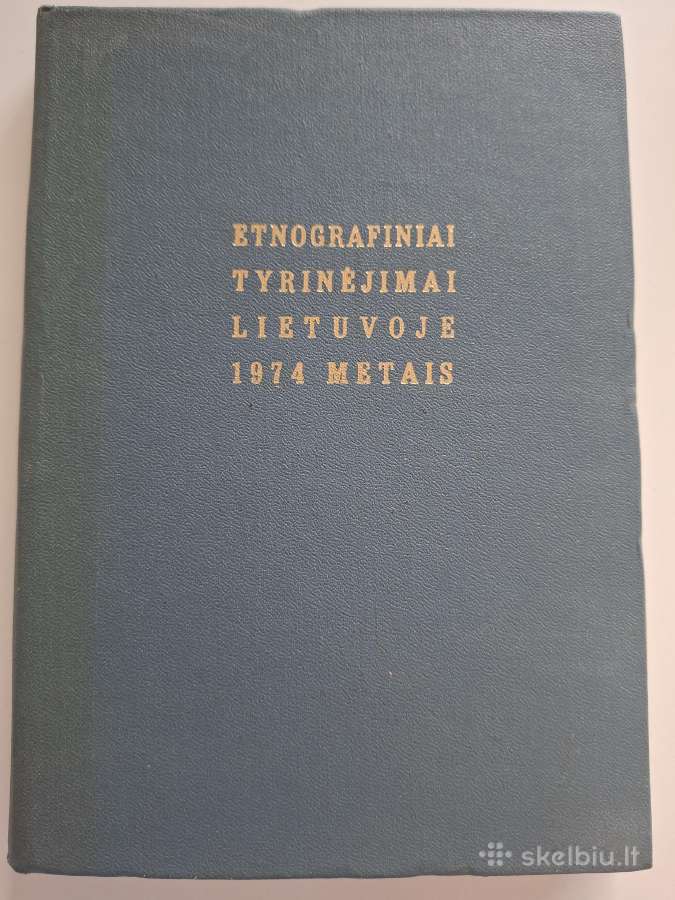 Etnografiniai tyrinėjimai Lietuvoje 1974 metais