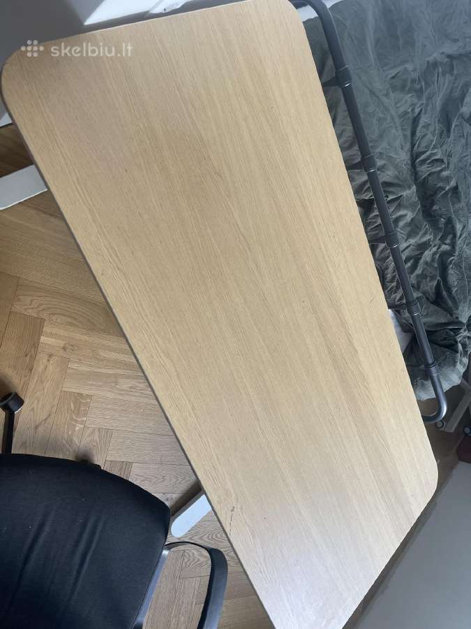 Ikea stalas Bekant 160x80 ir kedė Markus