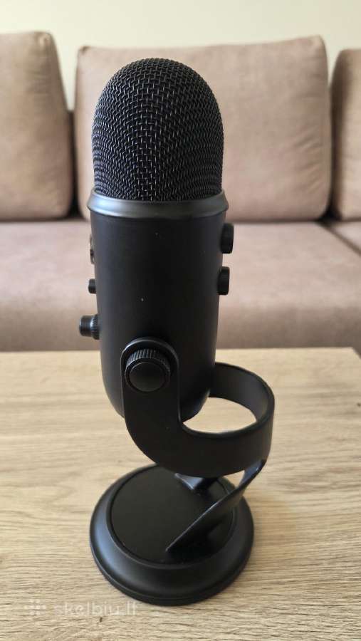 Blue Yeti Blackout usb mikrofonas su defektu - nuotraukos Nr. 3