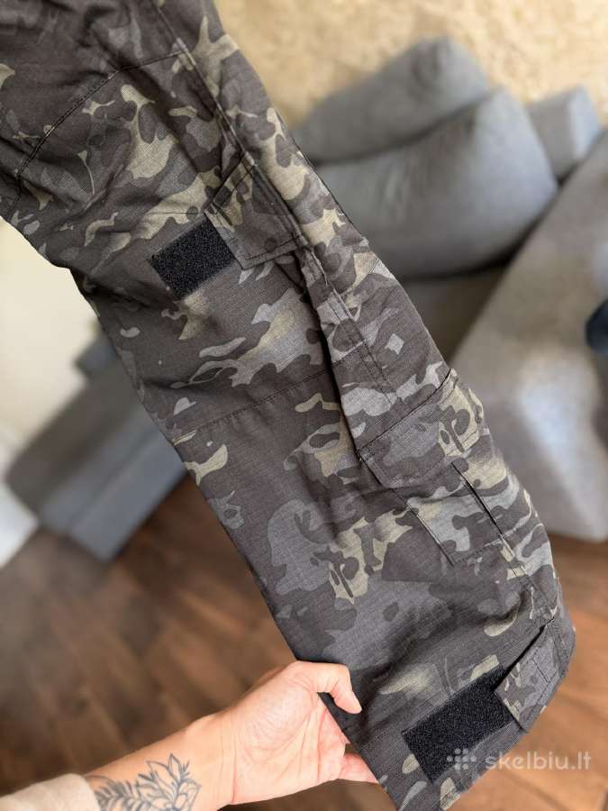 Airsofto juoda kamufliažinė apranga - nuotraukos Nr. 6
