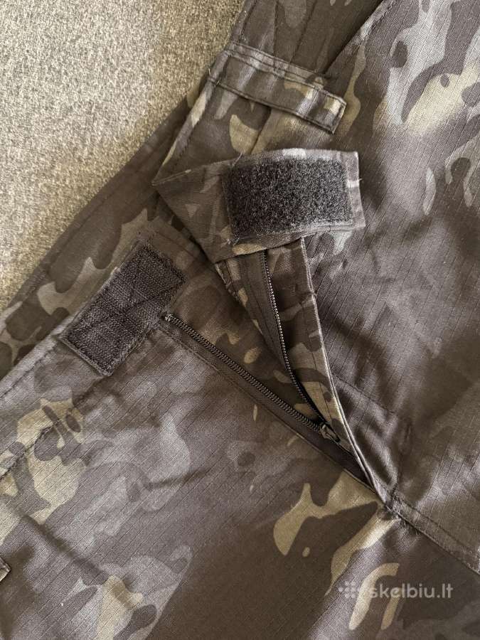 Airsofto juoda kamufliažinė apranga - nuotraukos Nr. 7