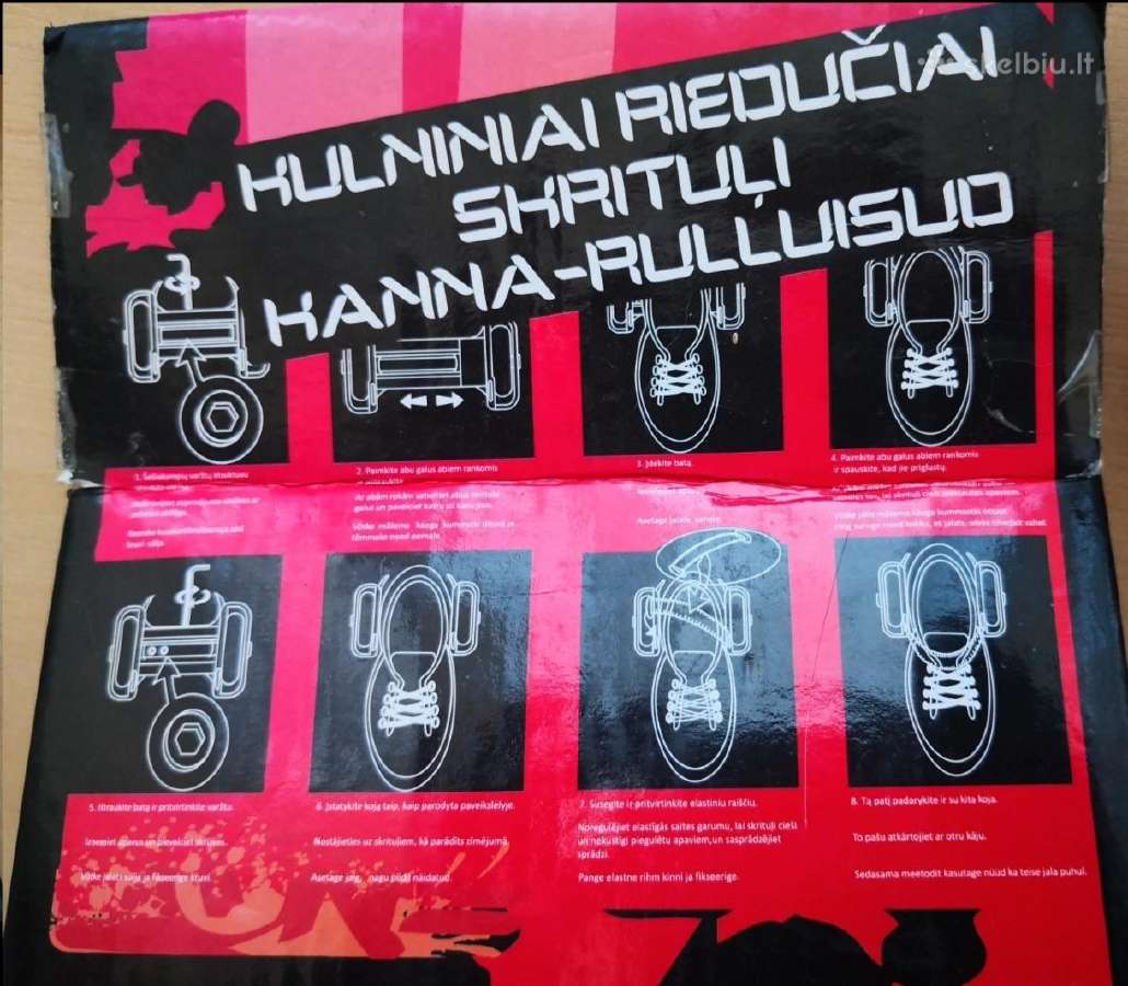 Kulniniai riedučiai - nuotraukos Nr. 3