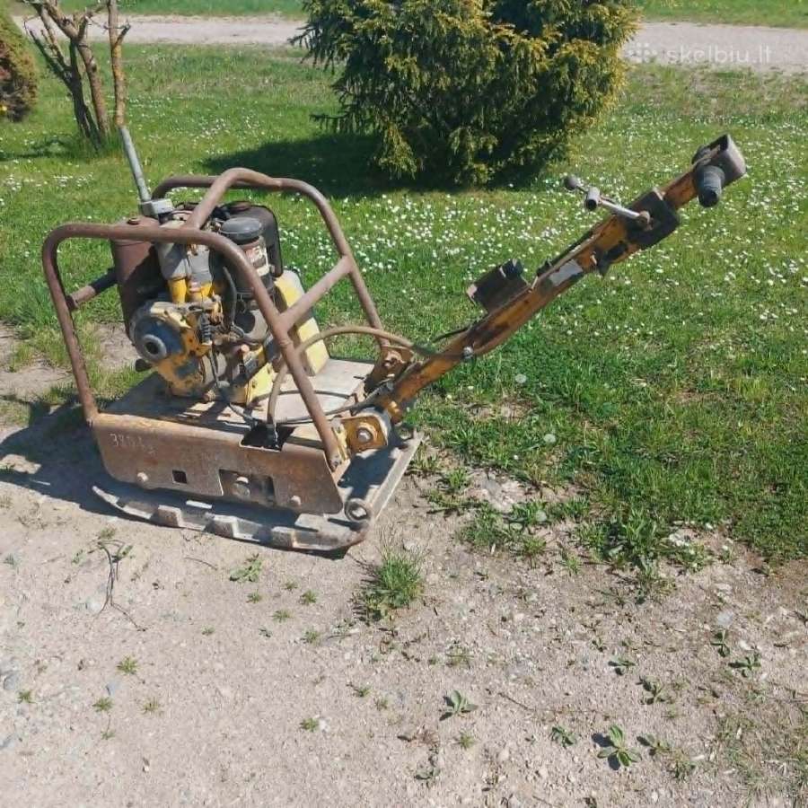 Parduodu vibro plokstę Weber -dyzelinis motoras - nuotraukos Nr. 2