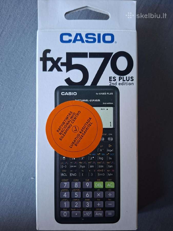 Fx-570es Plus 2nd Edition Skaičiuotuvas - nuotraukos Nr. 6
