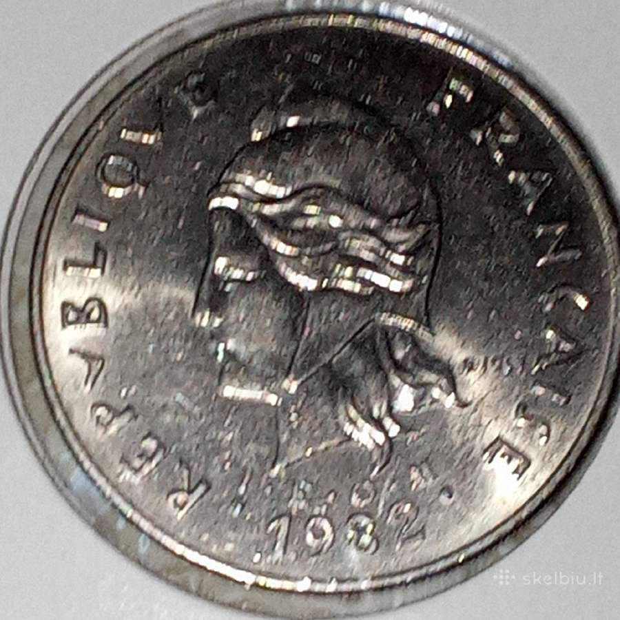 Polinezija 50 frankų 1982
