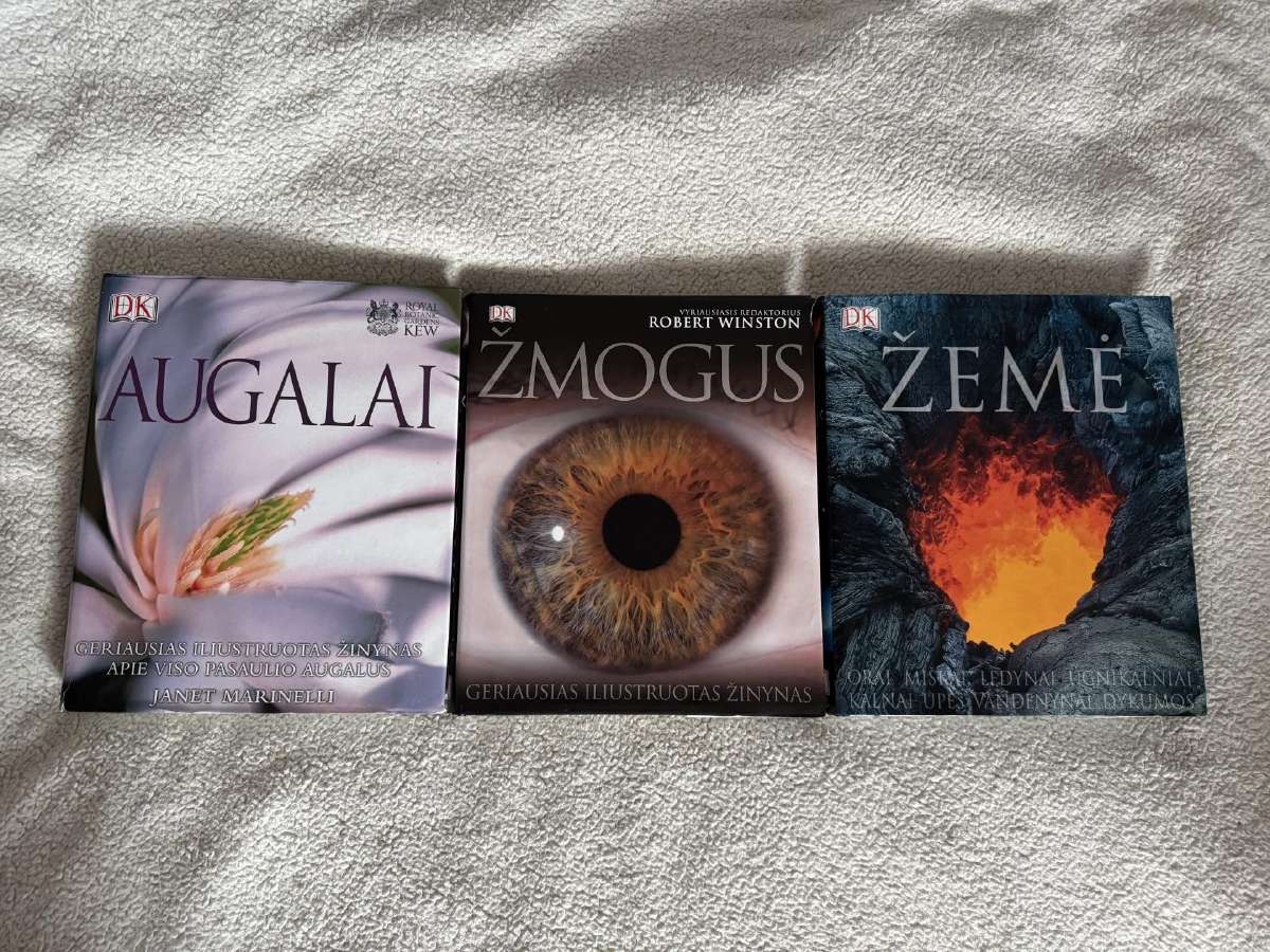 3 iliustruoti žinynai