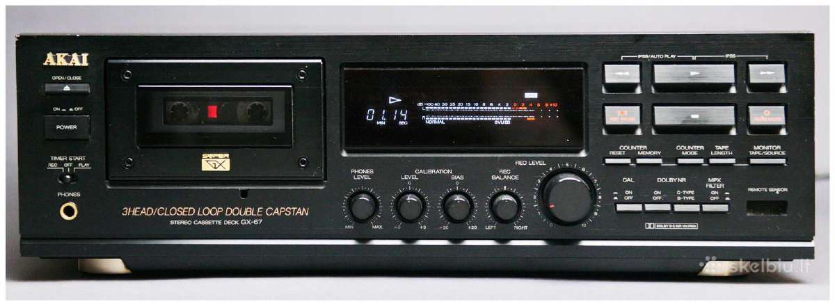 Kasetinė deka Akai GX-67