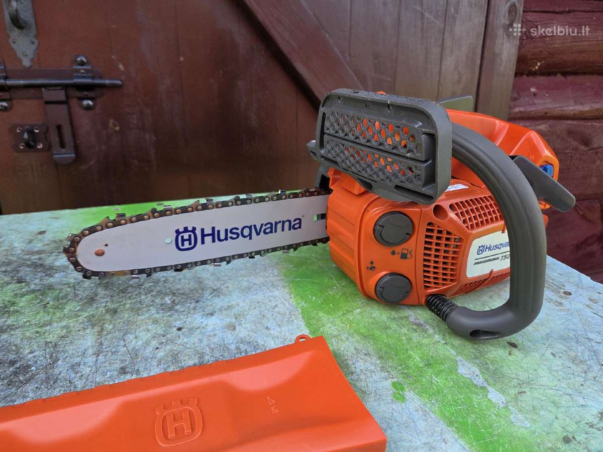 Naujas benzininis pjūklas Husqvarna - nuotraukos Nr. 2