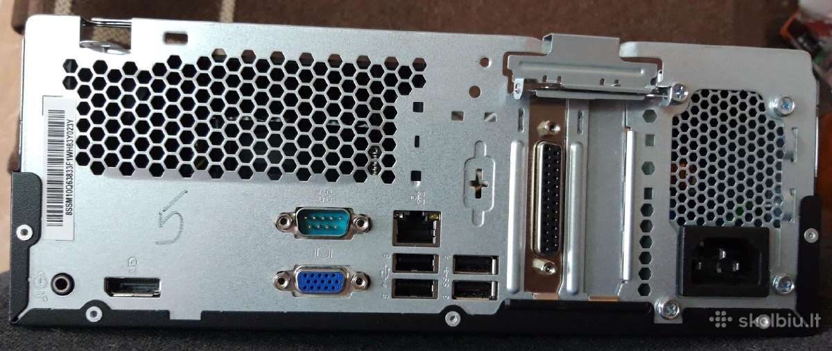 Lenovo mažas sff kompiuteris (intel 7 karta) - nuotraukos Nr. 5