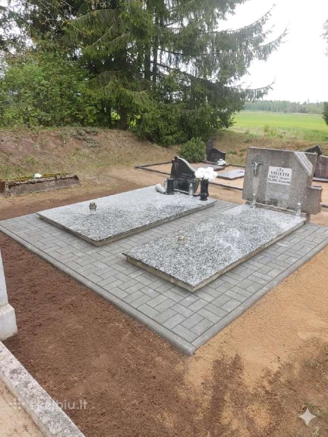 Trinkelių klojimas kapavietėms Panevėžyje