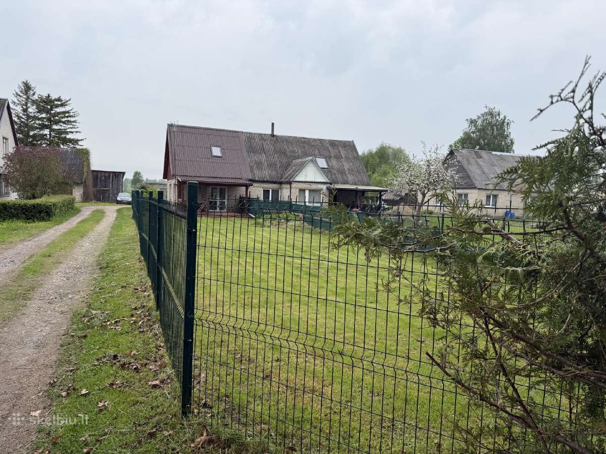 Dvieju kambariu butas Zarasu raj. Užtiltes km