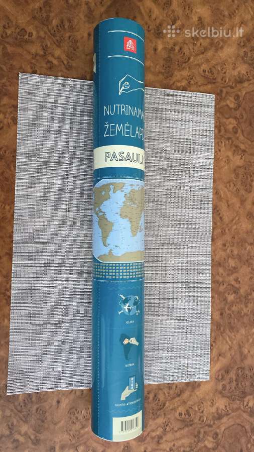 Nutrinamas žemėlapis. Pasaulis. - nuotraukos Nr. 7