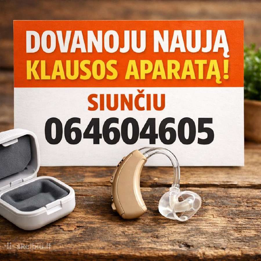 Dovanoju Nauja Klausos Aparata