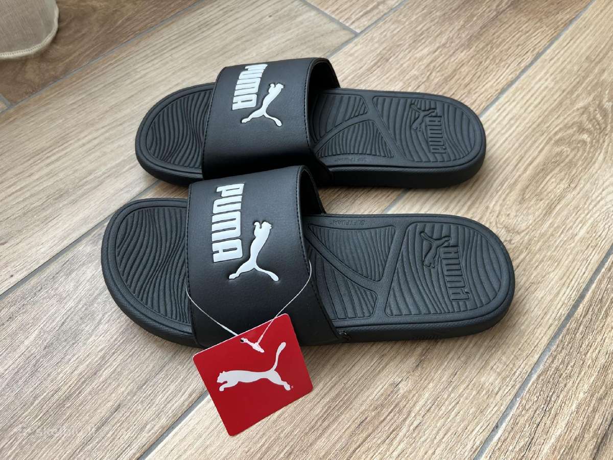 Naujos Puma šlepetės
