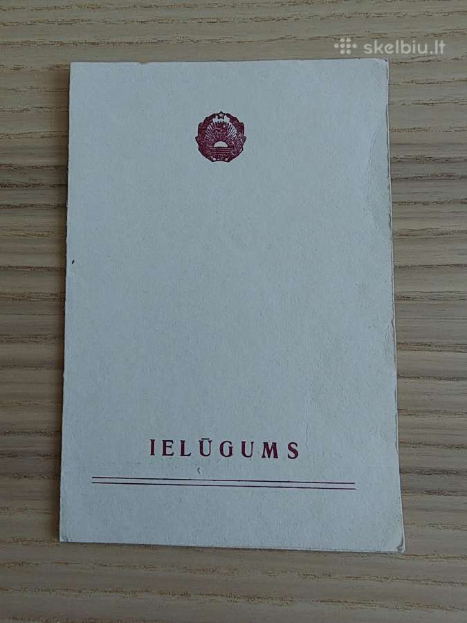 Latvija kvietimas dalyvauti rinkimuose 1986