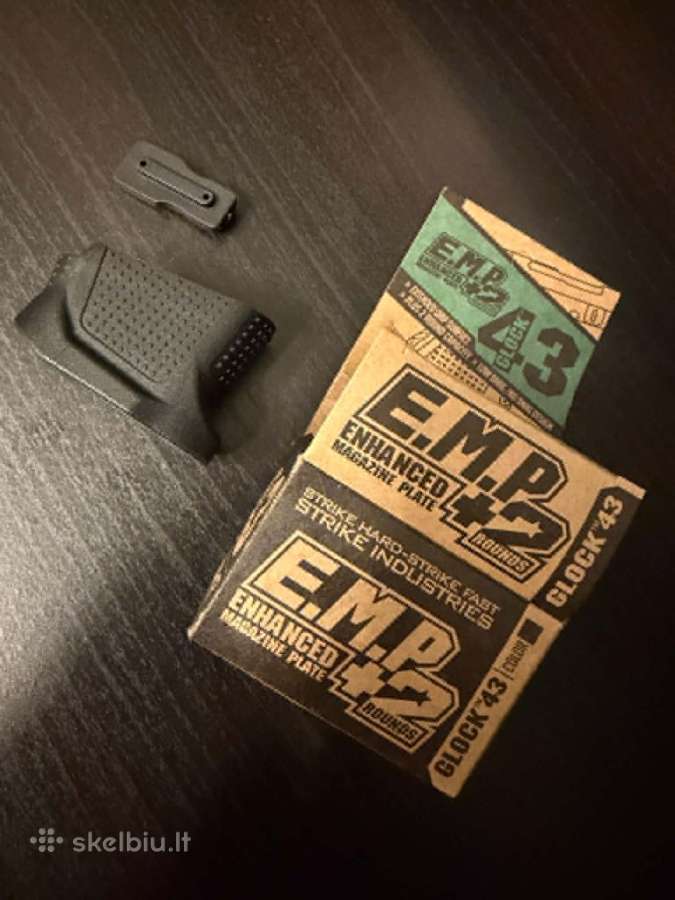 Dėtuvės Plokštelė Strike Industries Glock 43